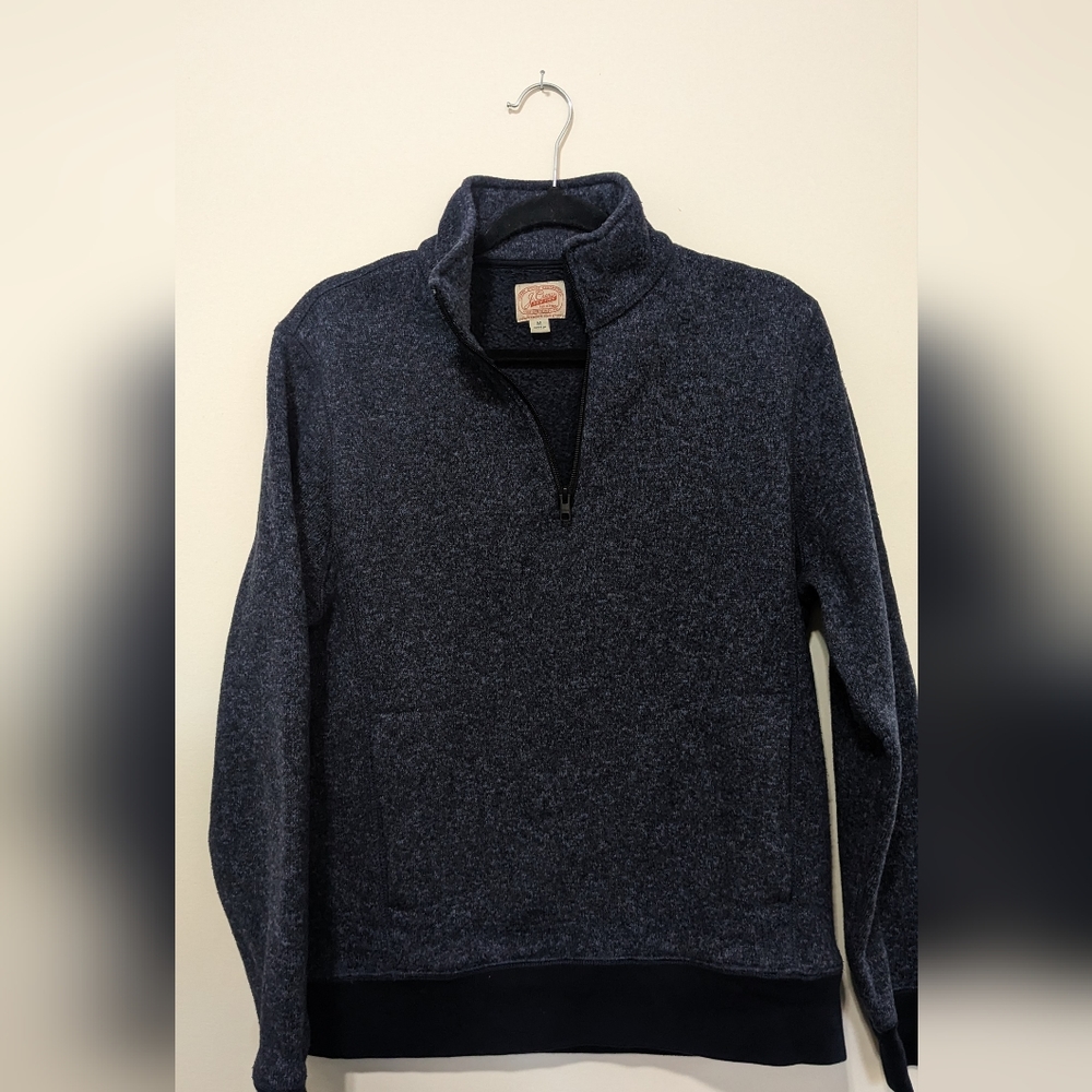 Sale‼️J Crew Size:M Color: Blue ,1/4 Zip.